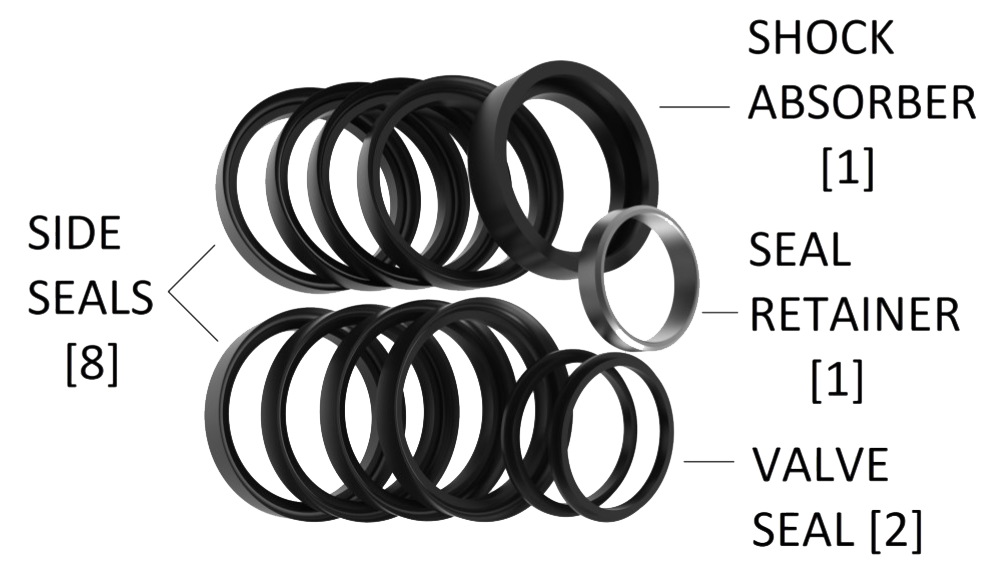 Flapper Style Repair Kits Baker Drill Pipe Float Valves